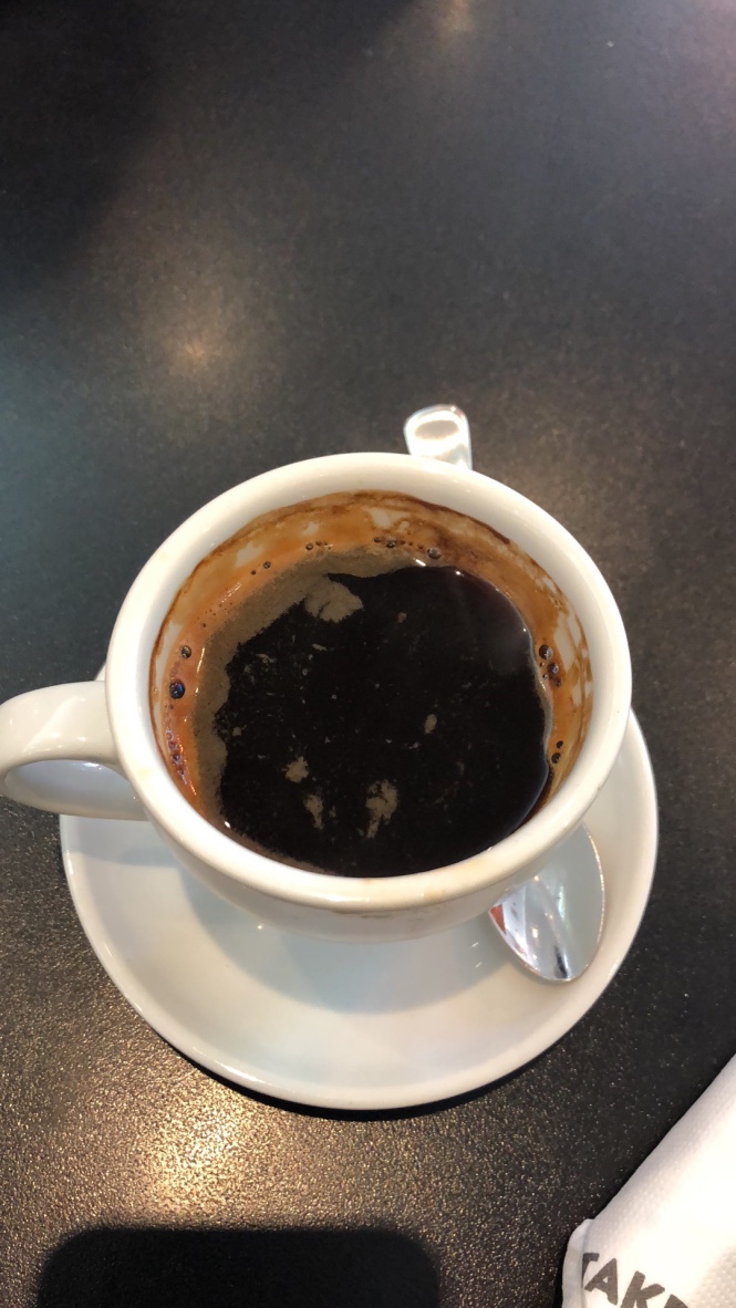 Black coffee